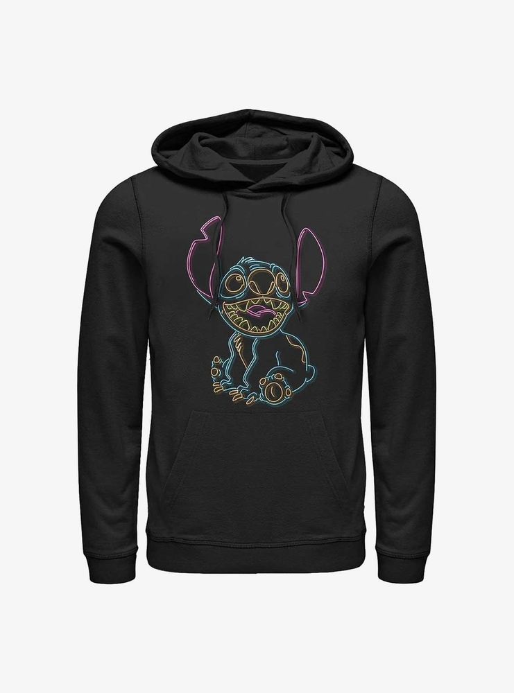 Disney Collection Little & Big Girls Stitch Fleece Zipper Hoodie