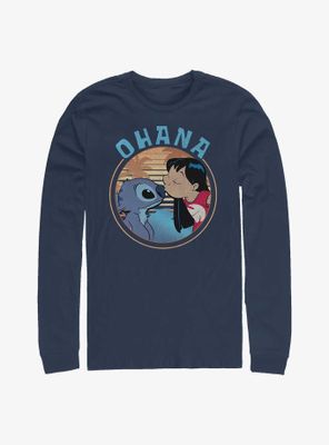 Disney Lilo & Stitch Ohana Long-Sleeve T-Shirt