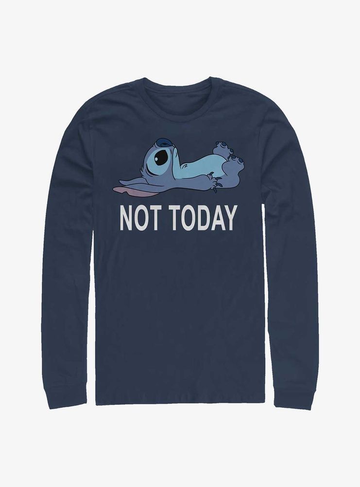 Disney Lilo & Stitch Not Today Long-Sleeve T-Shirt