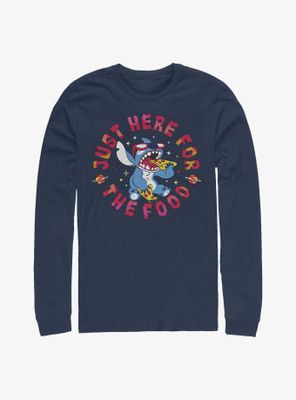 Disney Lilo & Stitch Pizza Long-Sleeve T-Shirt
