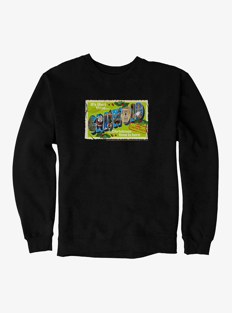 Christmas Vacation Family Postcard Sweatshirt