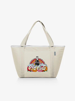 Coke Unity Topanga Cooler Floral Tote Bag Sand