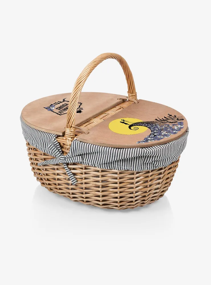 The Nightmare Before Christmas Jack And Sally Picnic Basket