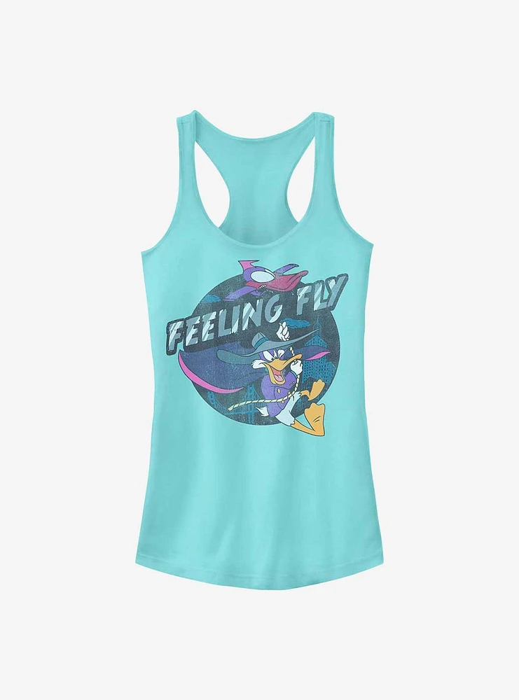 Disney Darkwing Duck Darwing Fly Girls Tank