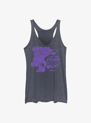 Disney Darkwing Duck The Terror Repeat Raw Edge Girls Tank