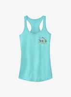 Disney Ducktales Ducktriplet Pocket Girls Tank