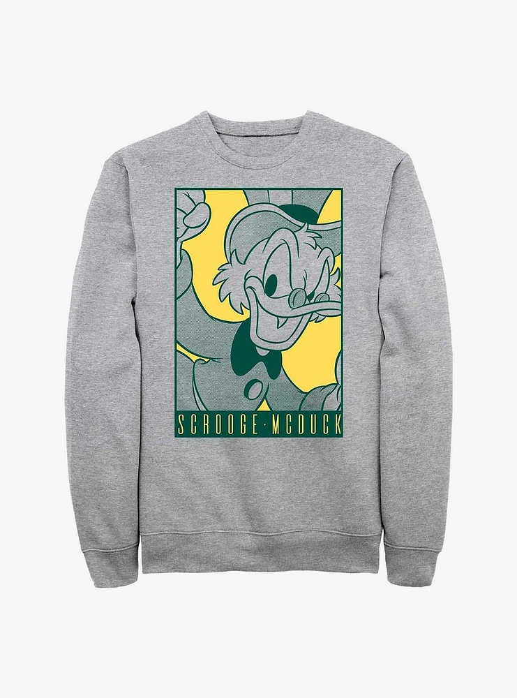 Disney Ducktales Pop Poster Scrooge Sweatshirt