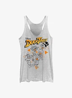 Disney Ducktales Woo Raw Edge Girls Tank