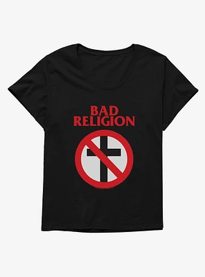 Bad Religion Classic Logo Girls T-Shirt Plus