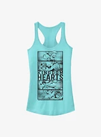 Disney Kingdom Hearts Character Panels Girls Tank