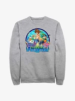 Disney Kingdom Hearts Atlantica World Crew Sweatshirt