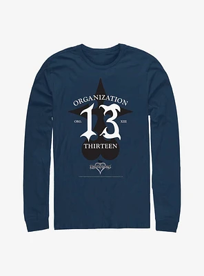 Disney Kingdom Hearts Organization Thirteen Long-Sleeve T-Shirt