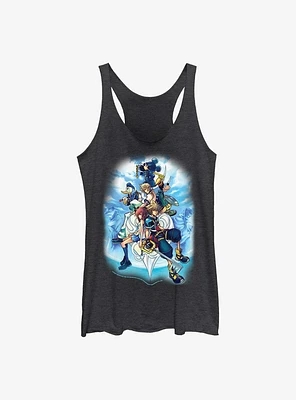 Disney Kingdom Hearts Sky Group Girls Tank