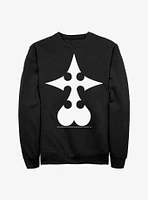 Disney Kingdom Hearts Nobody Symbol Crew Sweatshirt
