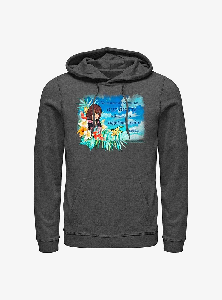 Disney Kingdom Hearts Kairi Floral Hoodie