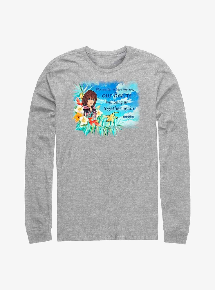 Disney Kingdom Hearts Kairi Floral Long-Sleeve T-Shirt