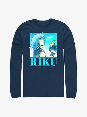 Disney Kingdom Hearts Riku Heart Throb Long-Sleeve T-Shirt