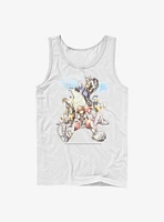 Disney Kingdom Hearts Group The Clouds Tank