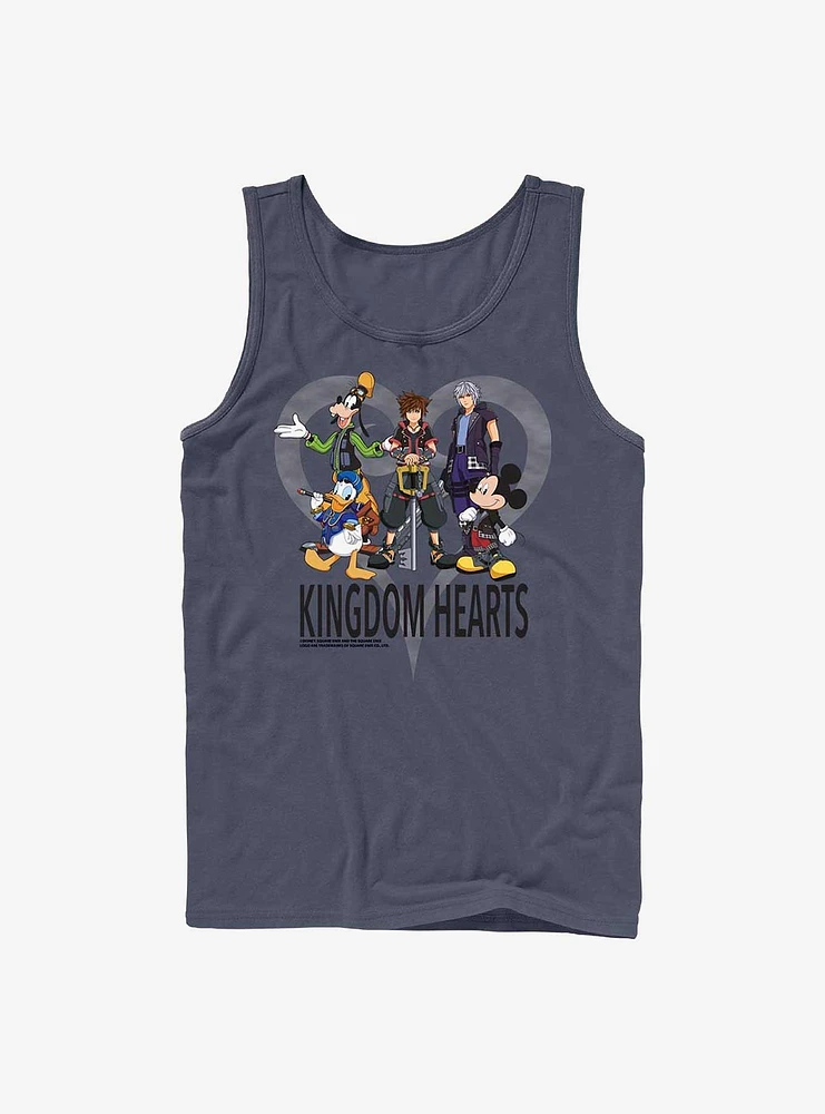 Disney Kingdom Hearts Heart Frame Tank