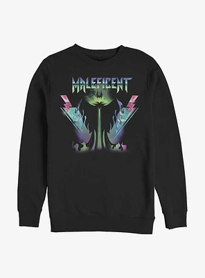 Disney Sleeping Beauty Maleficent Metal Rock Mistress Sweatshirt