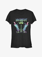 Disney Sleeping Beauty Maleficent Metal Rock Mistress Girls T-Shirt