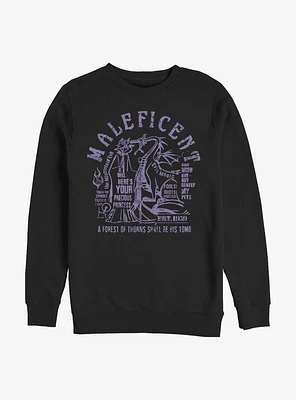 Disney Maleficent Verbiage Sweatshirt