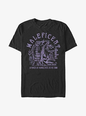 Disney Maleficent Verbiage T-Shirt