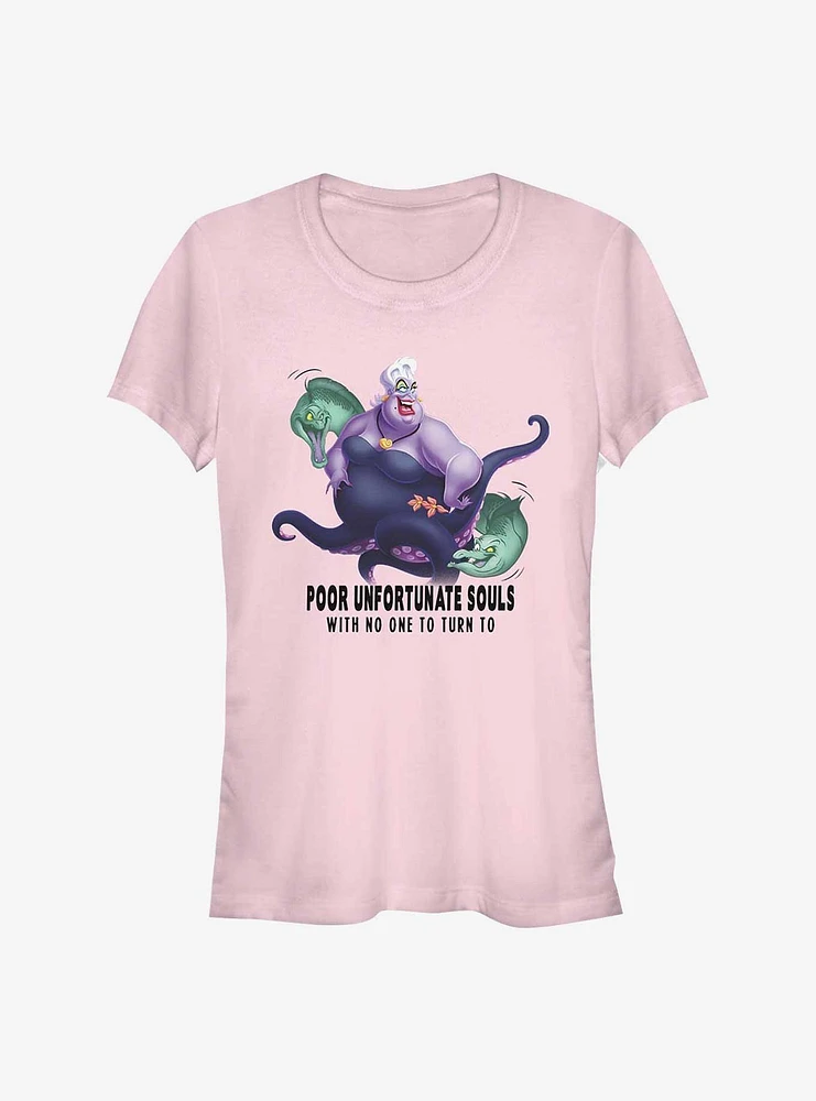 Disney The Little Mermaid Lonely Souls Girls T-Shirt