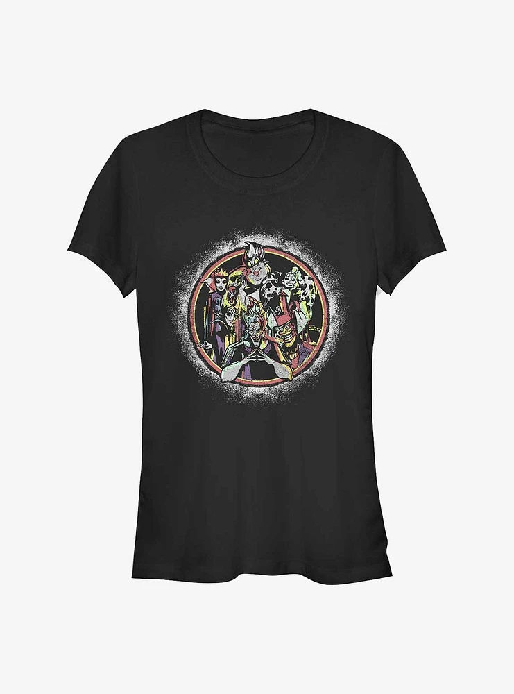 Disney Villains Locked Up Girls T-Shirt