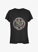 Disney Villains Locked Up Girls T-Shirt