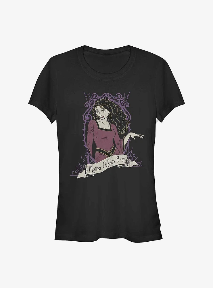 Disney Villains Mother Knows Girls T-Shirt