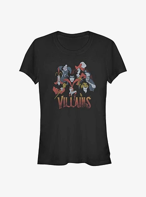 Disney Villains Vintage Girls T-Shirt
