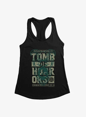Dungeons & Dragons Tomb Hour Retro Competition Cards Girls Tank