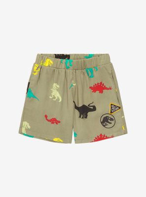 Jurassic Park Dinosaurs Allover Print Toddler Shorts - BoxLunch Exclusive