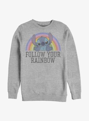 Disney Lilo & Stitch Rainbow Sweatshirt