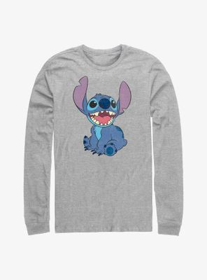 Disney Lilo & Stitch Basic Happy Long-Sleeve T-Shirt