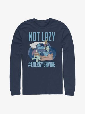 Disney Lilo & Stitch Lazy Energy Long-Sleeve T-Shirt