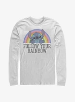 Disney Lilo & Stitch Rainbow Long-Sleeve T-Shirt