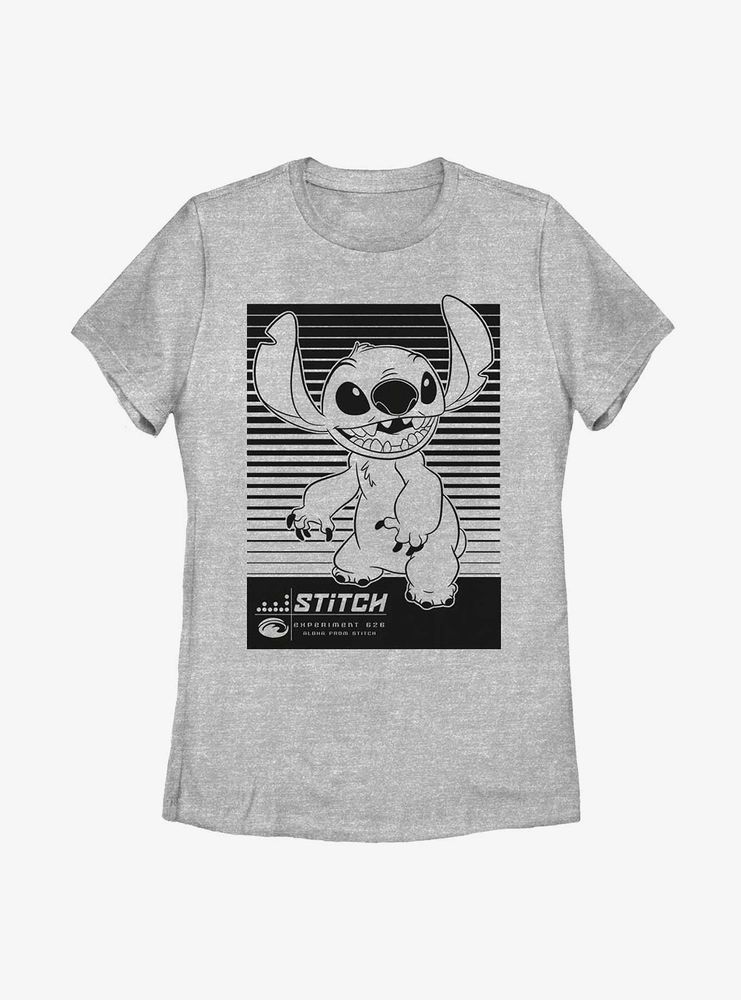 Disney Lilo & Stitch Liner Womens T-Shirt