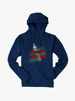 Elf Omg Santa's Coming Hoodie