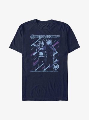 Marvel Hawkeye Bishop Security T-Shirt