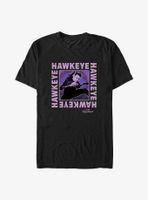 Marvel Hawkeye Text Box T-Shirt