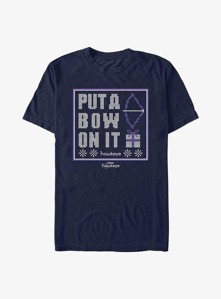 Marvel Hawkeye Put A Bow On It T-Shirt