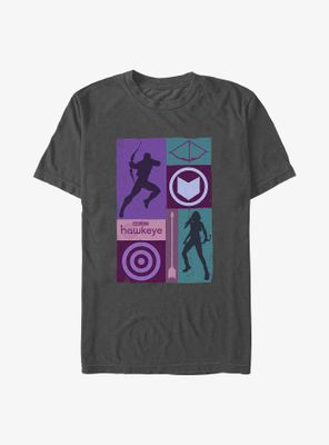 Marvel Hawkeye Simple Box Ups T-Shirt
