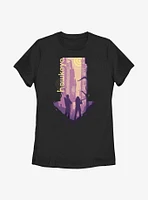 Marvel Hawkeye Pointed Womens T-Shirt