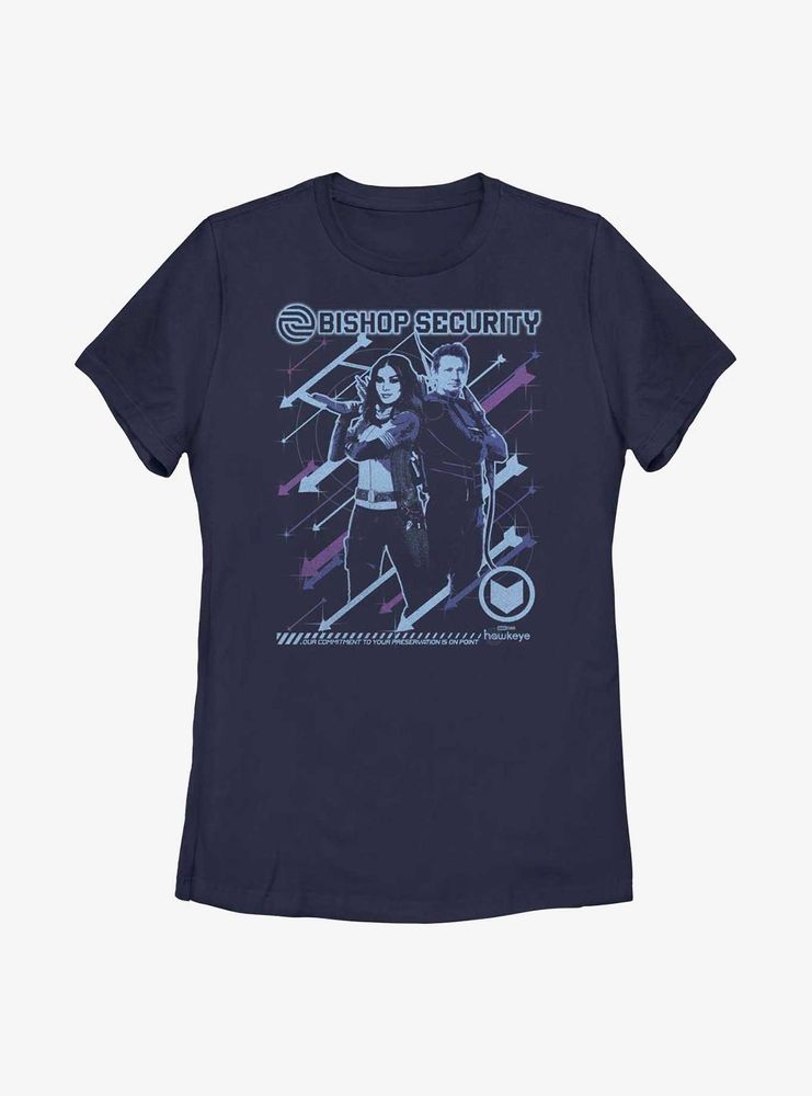 Marvel Hawkeye Bishop Security Womens T-Shirt