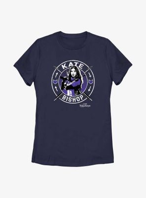 Marvel Hawkeye Kate Bishop Stamp Womens T-Shirt