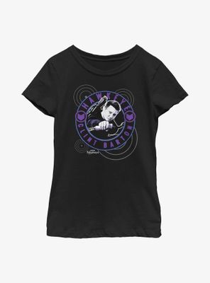 Marvel Hawkeye Clint Barton Stamp Youth Girls T-Shirt