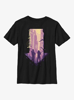 Marvel Hawkeye Pointed Youth T-Shirt
