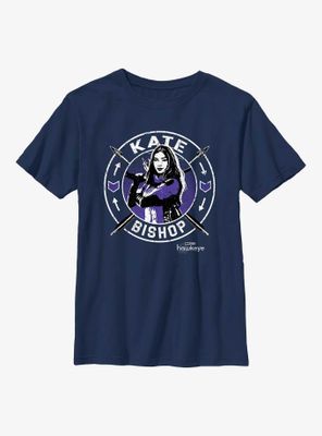 Marvel Hawkeye Kate Bishop Stamp Youth T-Shirt
